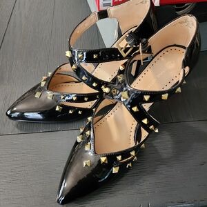 Valentino Black Studded Women's Shoes